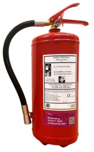 GAS EXTINGUISHER WITH PURE EXTINGUISHING AGENT 4 KG T4N