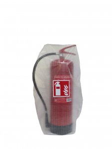 Plastový obal na hasicí přístroj 9/12kg/l - průhledný