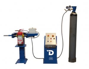 AUTOMATICKÝ SYSTÉM NATLAKOVÁNÍ PRO PRÁŠKOVÉ  HASICÍ PŘÍSTROJE DCP EXT-PRESS-REF-AUTO